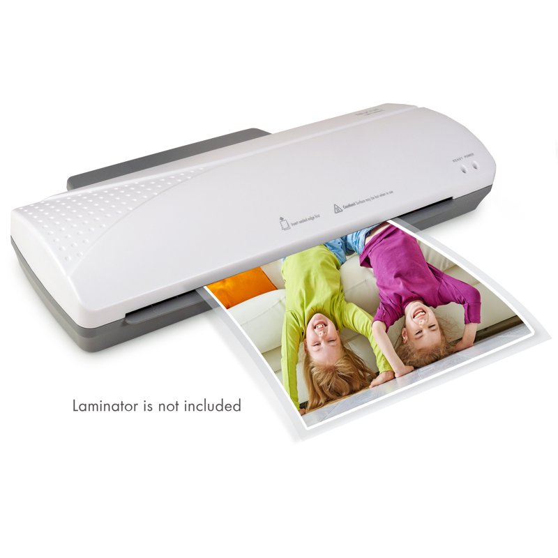 Thermal Laminating Pouches 9 x 11.5 Inches, 3 Mil, Pack of 200 - Clear Document Protection