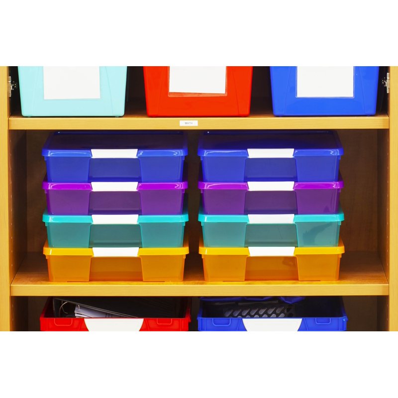 Craft Organizer Storage Box 5-Pack for Scrapbooking & Supplies