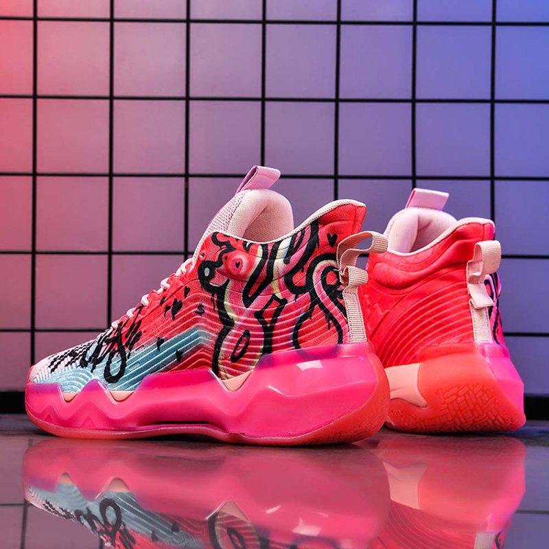 Women’s Colorful Basketball Running Sneakers - Sport Shoes for Training