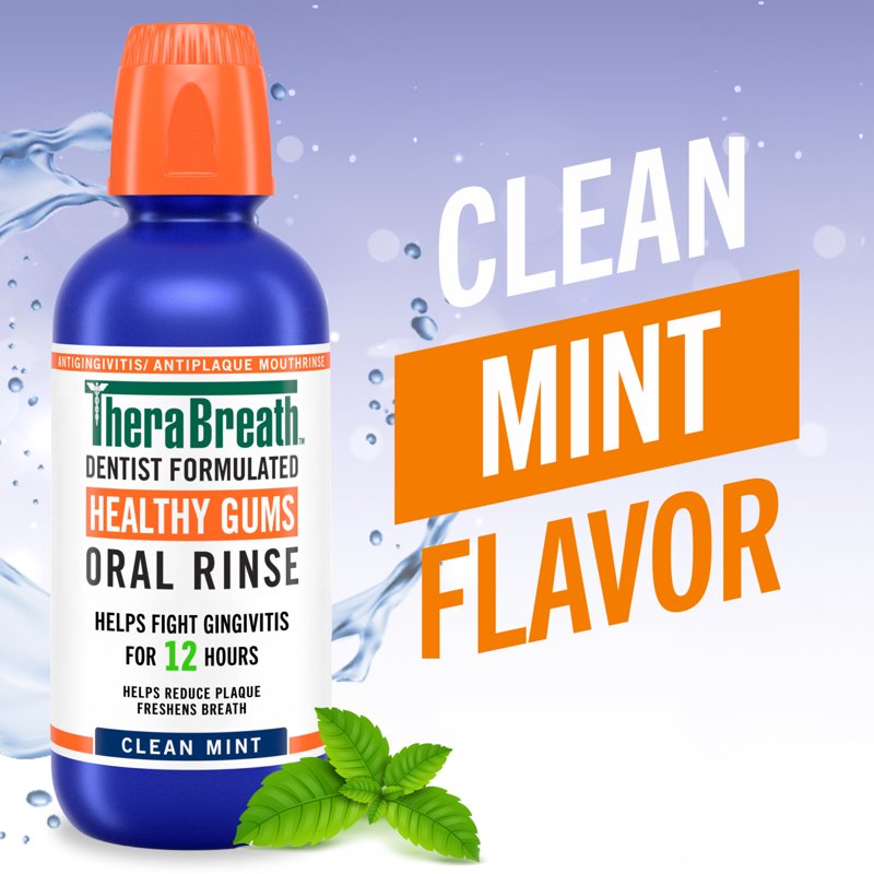 Multipack Oral Rinse for Gum Health - Fresh Mint Flavor, 16 Fl Oz