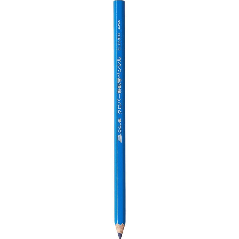 Iron-on Transfer Pencil Blue for Fabric Design Transfer - Single Pack