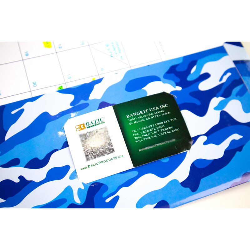 Camouflage Paper 2-Pocket Folder for School & Office Supplies - Bulk 48-Pack