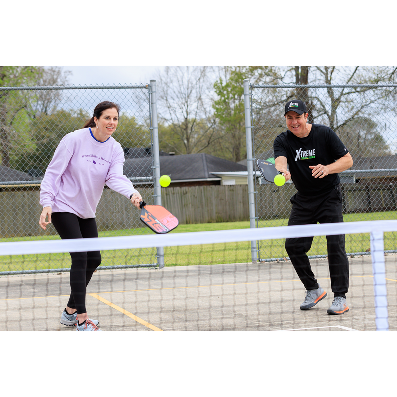 X-treme Pickleball Trainer Paddle Attachment – Rebound Training Aid