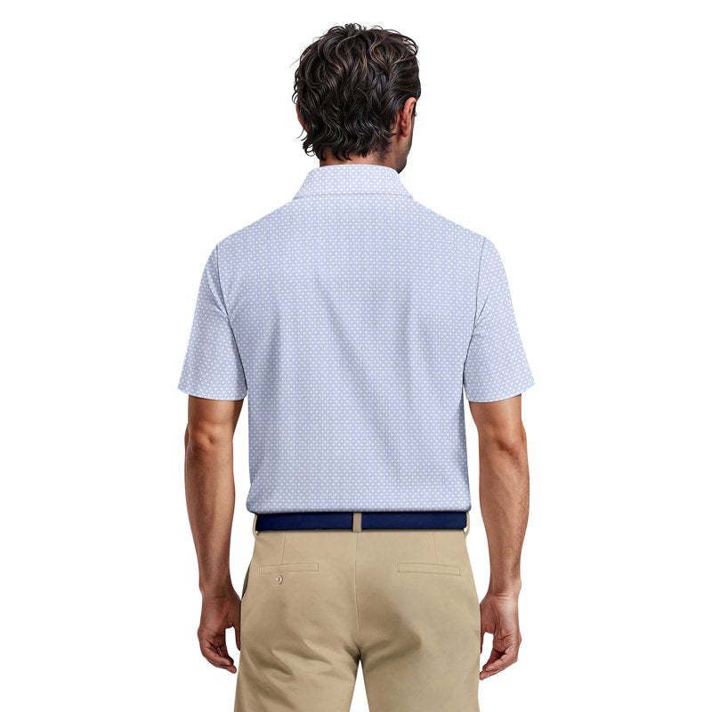 Performance Polo Shirt for Men & Big & Tall Sizes – Moisture-Wicking Sun Protection