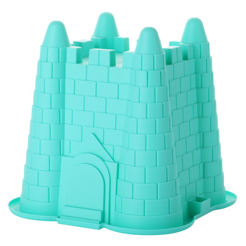 Kids Sandcastle Beach Toy Set - 4 Colorful Molds for Summer Play