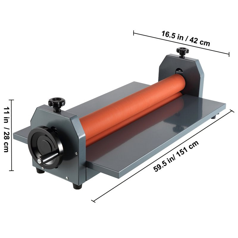 51-Inch Cold Laminator for Documents Photos & Artwork - Manual Pressure Roll Machine