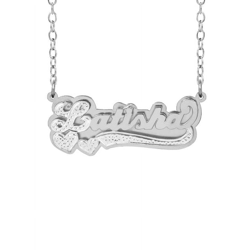 Personalized Name Necklace with 14K Gold Over Sterling Silver - Customizable