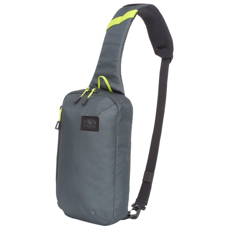 Unisex 4.5L Urban Sling Sports Shoulder Bag - Gray & Black Options
