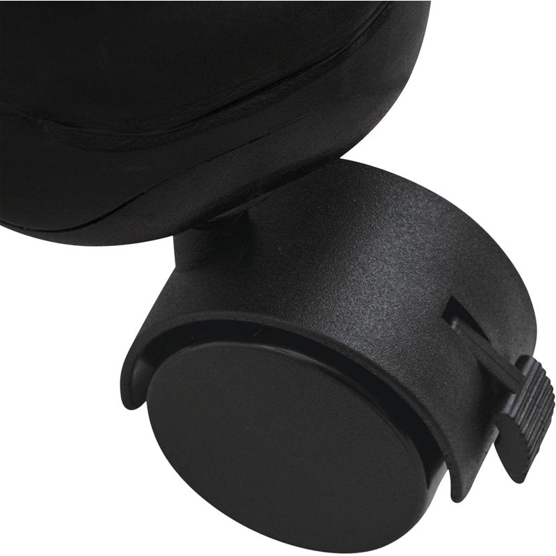Balance Ball Chair with Wheels & Back Support for Home or Office - Includes Pump