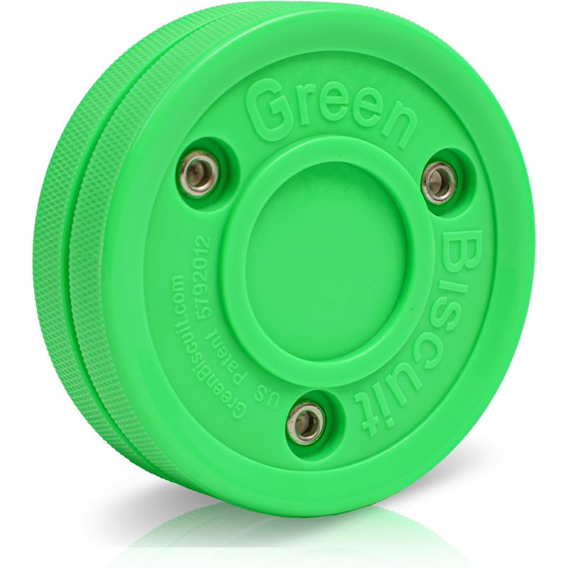 Off Ice Hockey Puck Set for Street & Training - 2 Pack, Durable Plastic