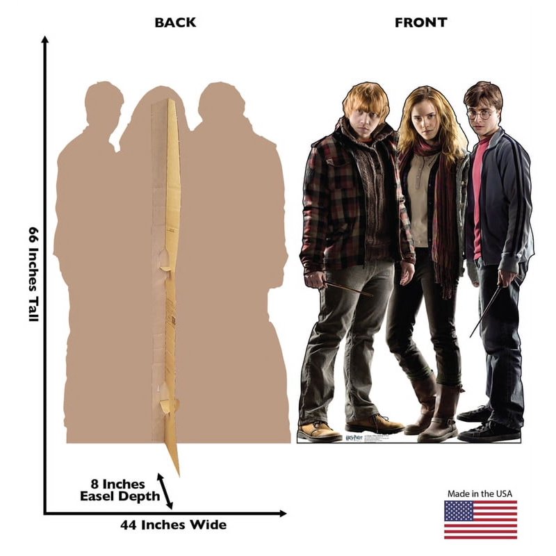 Life-Size Cardboard Stand-Up - 44 x 67 Inches for Parties & Events