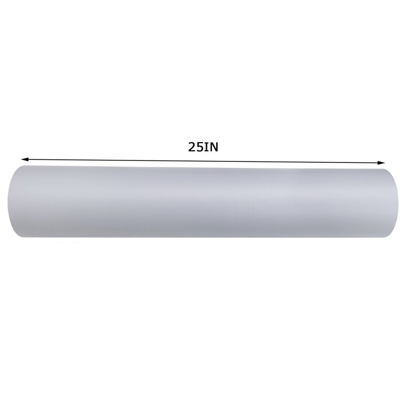 Self-Adhesive Glossy Cold Laminating Film Roll 91.86ft x 25in for Indoor Outdoor Protection