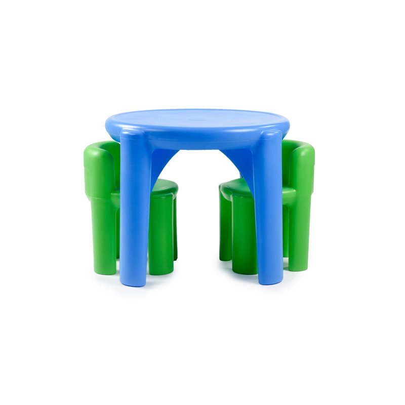 Kids Table and Chair Set - Multicolor Toddler Activity Furniture for Ages 2+