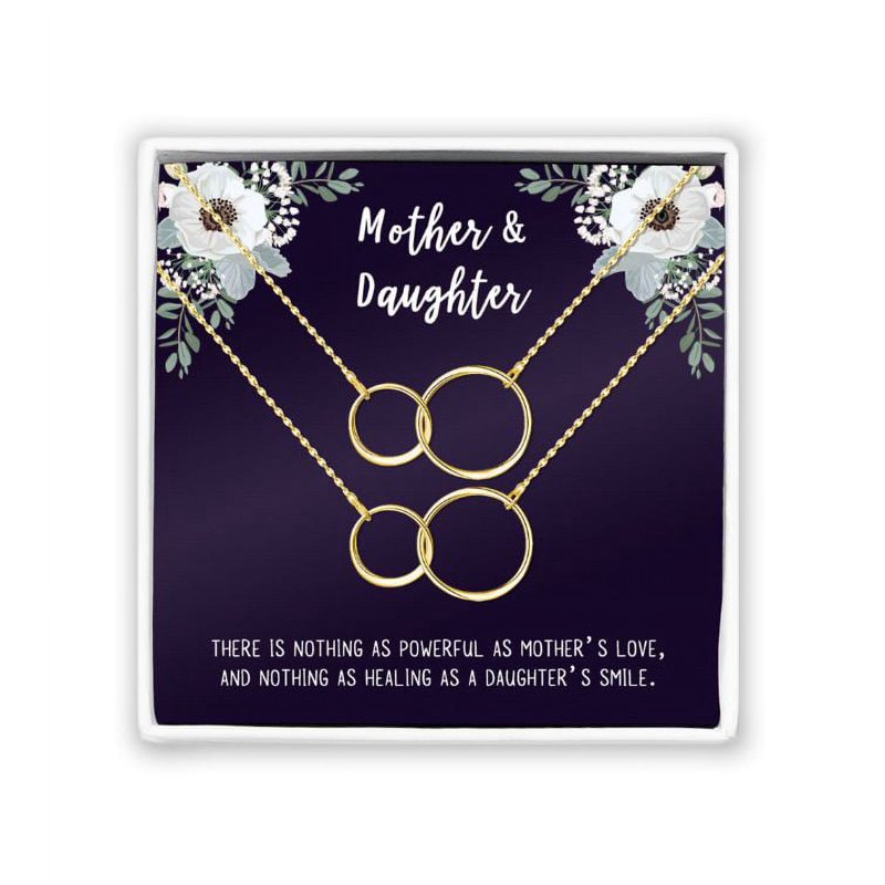 Matching Infinity Necklace for Mom and Daughter - Mother's Day Gift, No Personalization