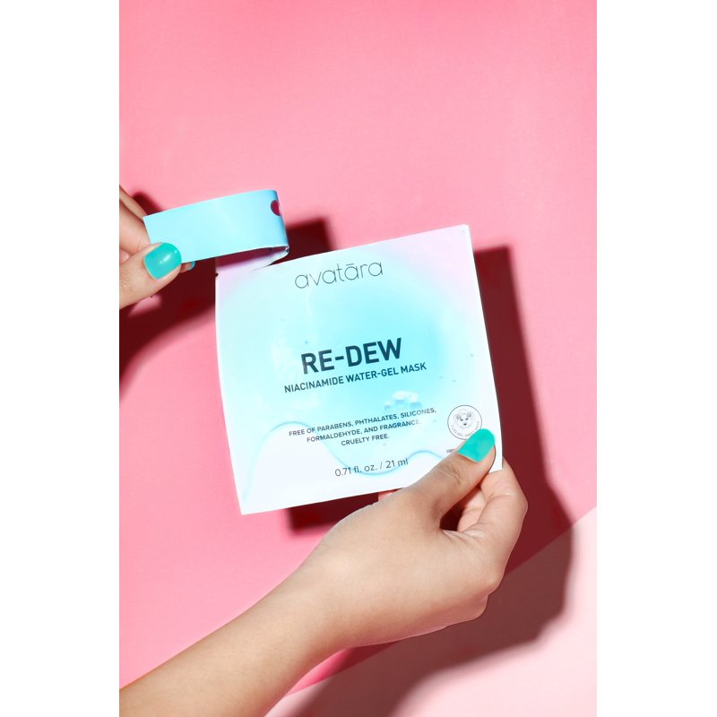 Niacinamide Water-Gel Face Mask for Hydration & Sensitive Skin - 1 Sheet