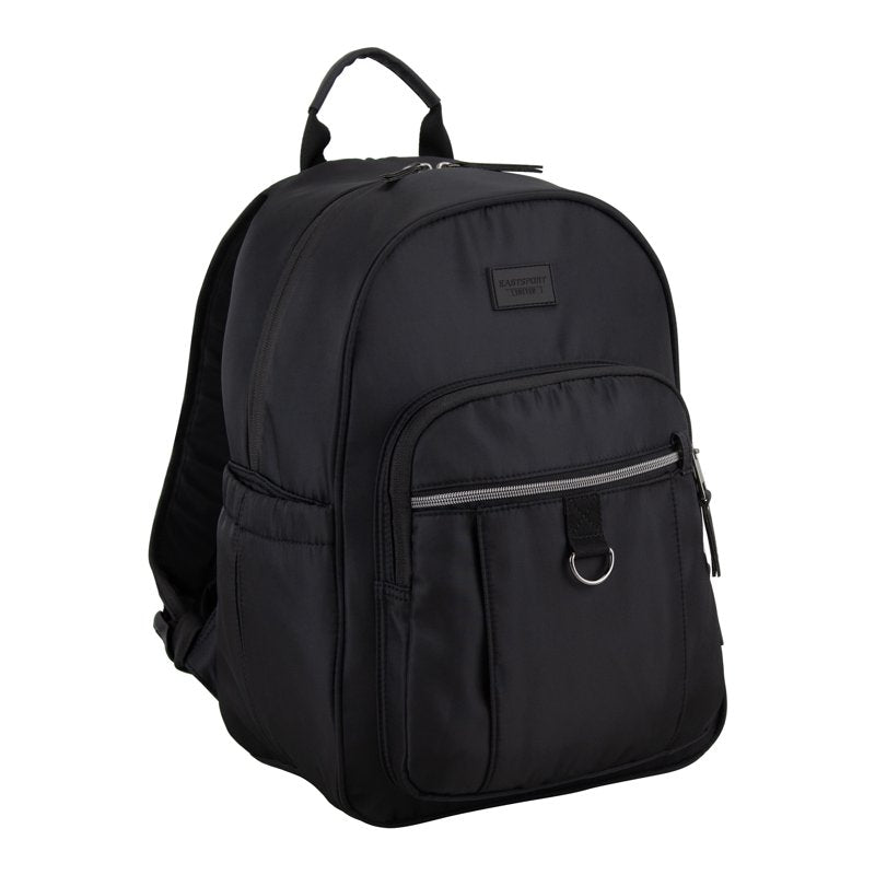 Unisex Travel & Laptop Backpack with Trolley Strap and Multiple Pockets