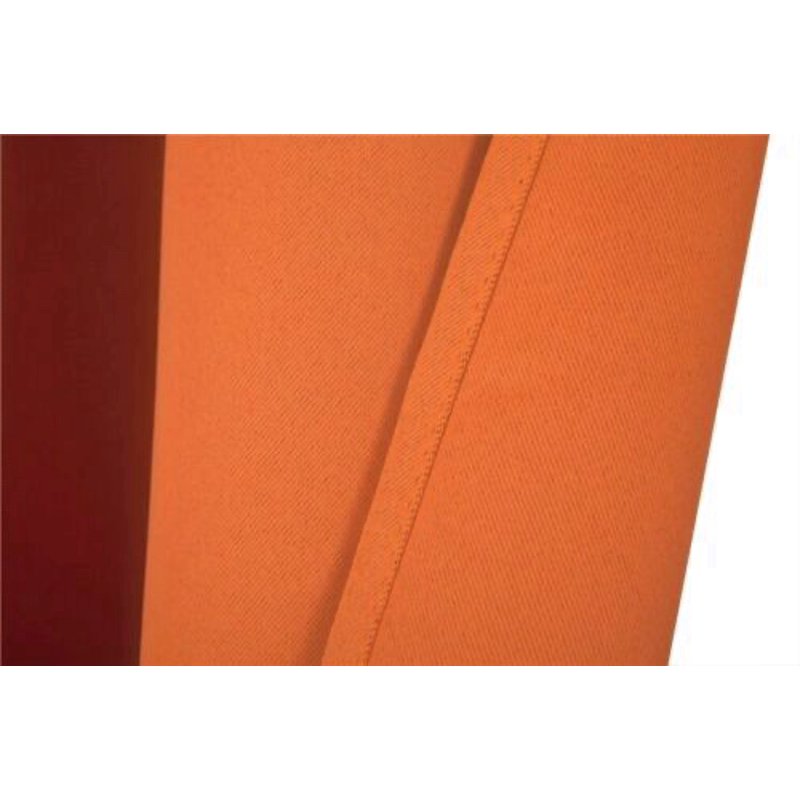 Blackout Thermal Valance Curtain - Unlined Window Treatment for Kitchen, Bedroom, Bathroom - 54x18 Inches