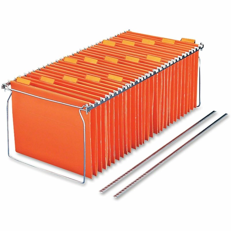 Letter Size Drawer File Frame 2 Pack - Metal Hanging Folder Organizer