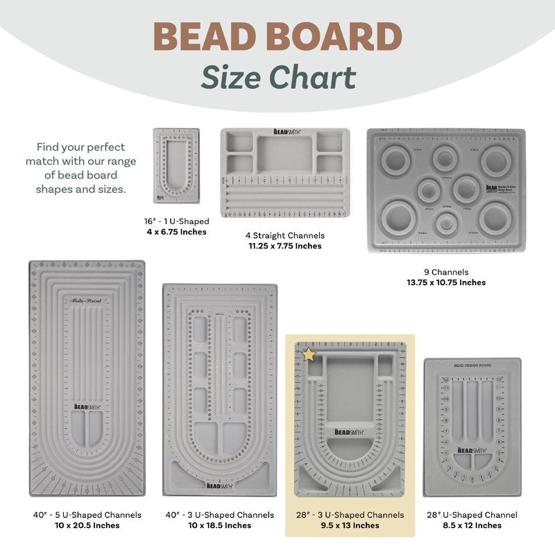 Jewelry Bead Folio Travel Case with Bead Board & Storage for Beading Supplies