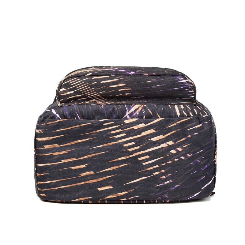 Unisex 18-Inch Meteor Print School Backpack with Laptop Compartment