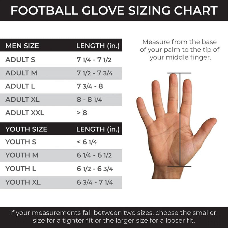 Adult Football Receiver Gloves Pink Large Reinforced Tackle Tackified Gripping