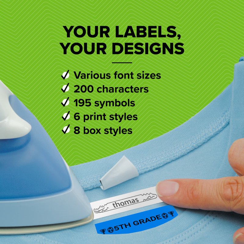 Handheld Label Maker for Home & Office - Portable, Customizable Labels