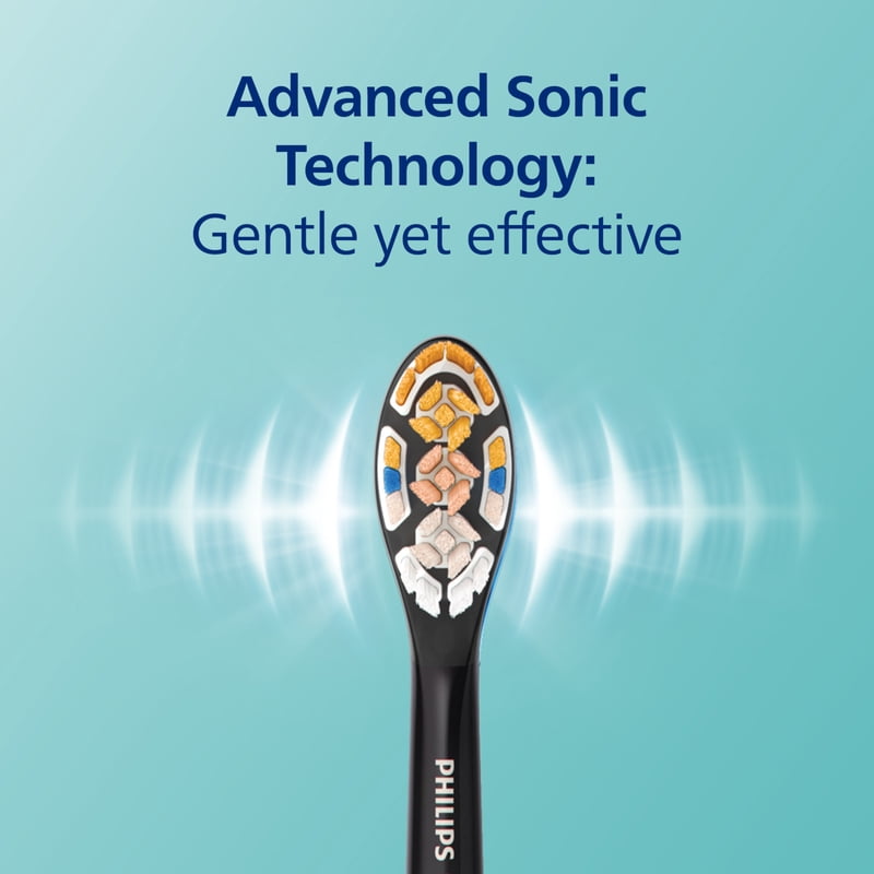 Electric Sonic Toothbrush with App and Multiple Modes - Rechargeable, Pressure Sensor, Brush Head Detection