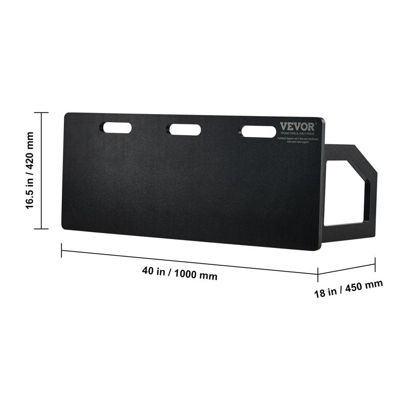 40" x 16" Soccer Rebounder Board – Foldable HDPE Wall Pass & Shoot Training Aid