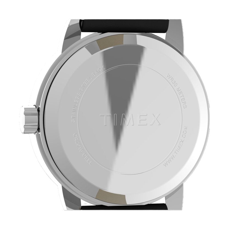 Casual Women's Watch with Leather Strap and Date Window - Multiple Colors