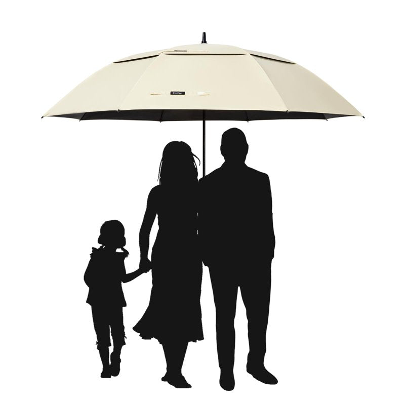 Oversized UV Protection Golf Umbrella with Auto Open Vented Canopy Windproof Sun Rain