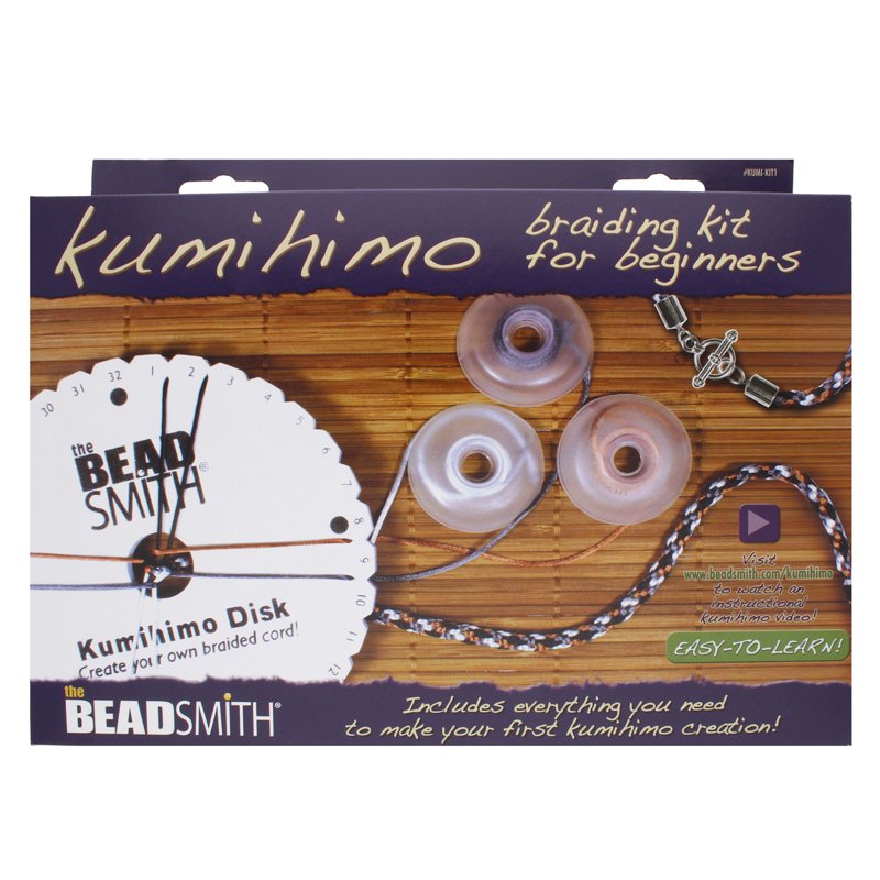 Kumihimo Jewelry Braiding Kit for Handmade Accessories - Starter Set