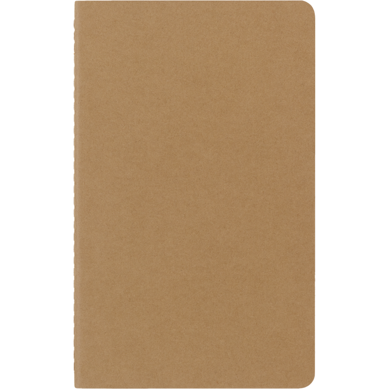 Large Kraft Cahier Journals Set of 3 - Ruled Notebook for Notes & Planning