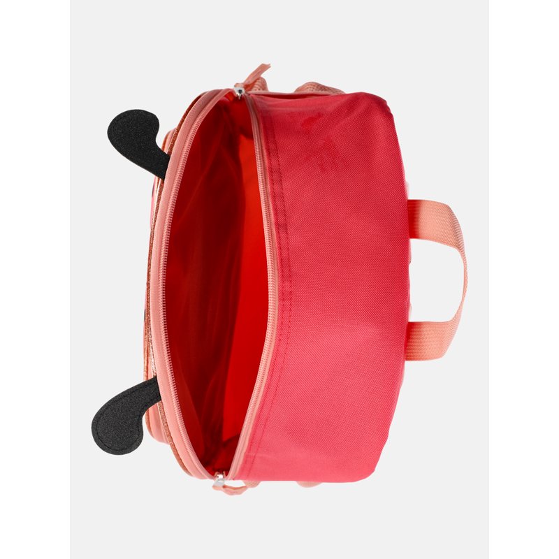 Toddler Ladybug Backpack with Glitter and Pockets - 13.5 Inch