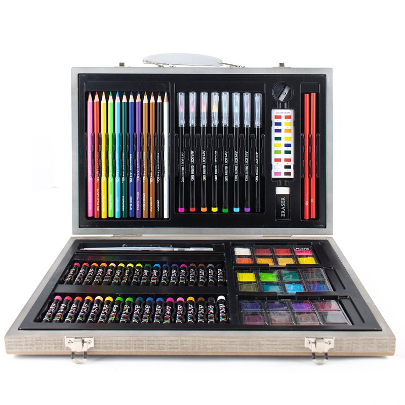 Watercolor Art Set with 88 Pieces - Beginners and Advanced Artists Kit
