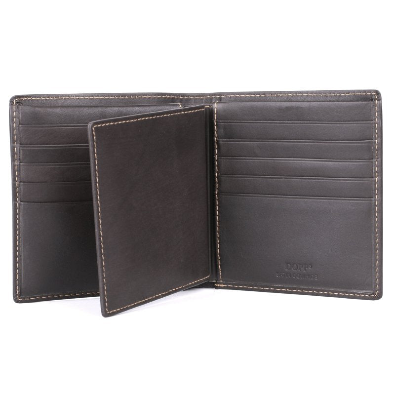 Men's Leather Regatta Convertible Card Case Wallet - Brown & Black