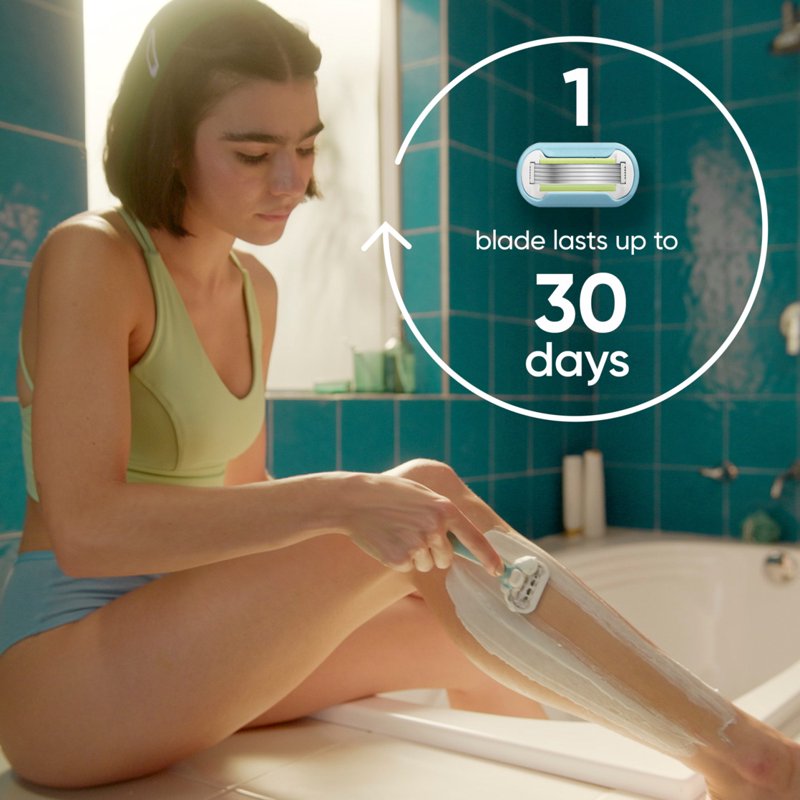 Women’s Razor Blade Refills - Extra Smooth, 5-Blade, Long-Lasting Shave