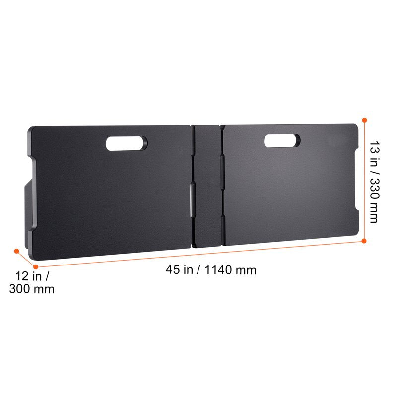 KFFKFF Football Return Board 45x13 in - Dual Angle Bounce Rebounder Panel, Collapsible HDPE Backstop