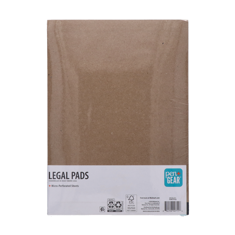 Legal Pads 8.5 x 11.75 Inches Canary Yellow Paper 50 Sheets Pack of 12