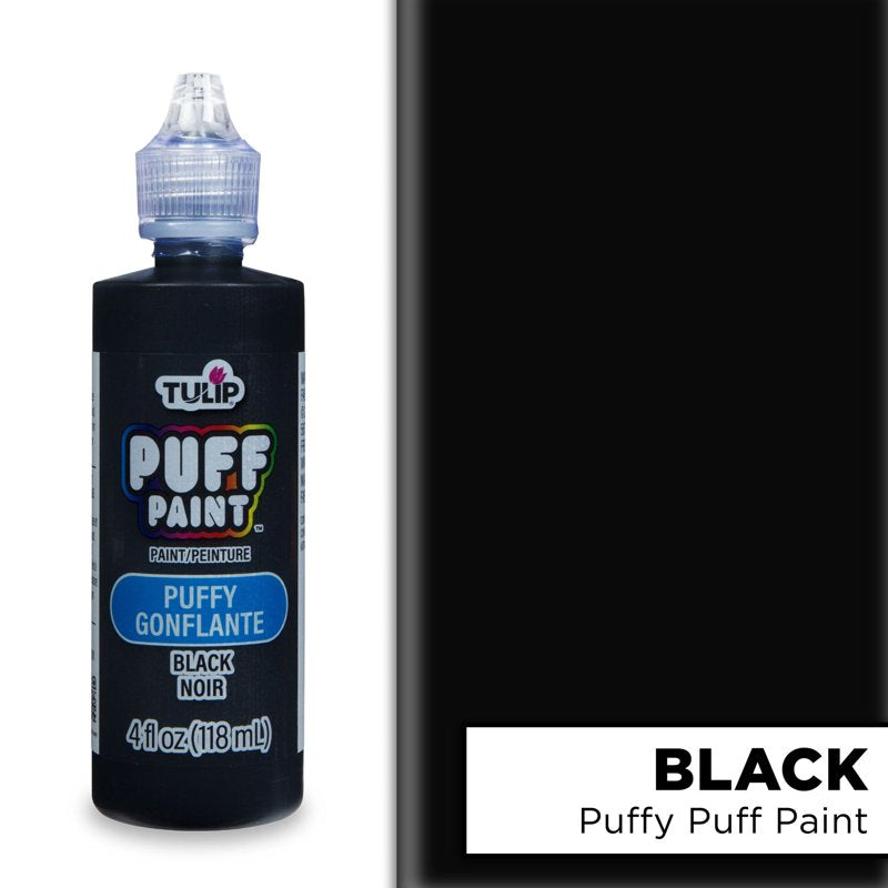 Dimensional Fabric Paint - Puffy, Permanent, 4 fl oz for Clothing & DIY Projects
