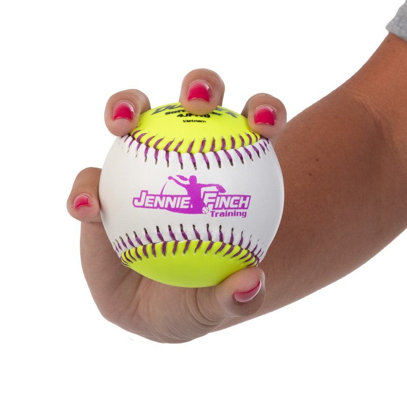 Softball Training Ball for Ages 8 and Under - 10 Inch Super Soft Core
