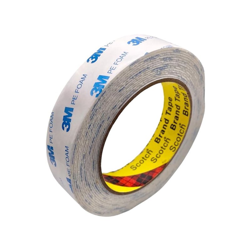 Heavy Duty Double Sided Mounting Tape 1in x 16.5ft Removable Waterproof Adhesive