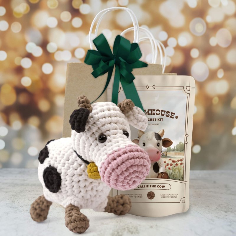 Beginner Crochet Kit for Amigurumi Animals with Video Tutorials - All Variants