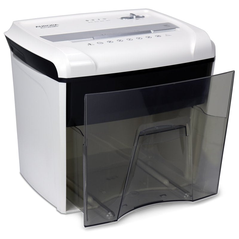 Compact Desktop Paper and Credit Card Shredder - 12 Sheets, Micro-Cut Security