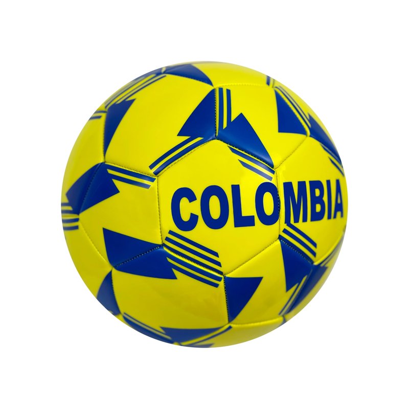 Colombia Flag Soccer Ball - Size 4-5, PVC, 4 Variation: 4