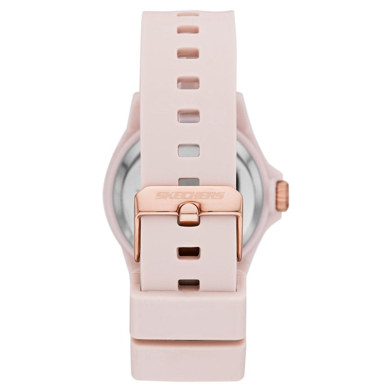Skechers Women's Quartz Sport Watch with Silicone Band - Water Resistant