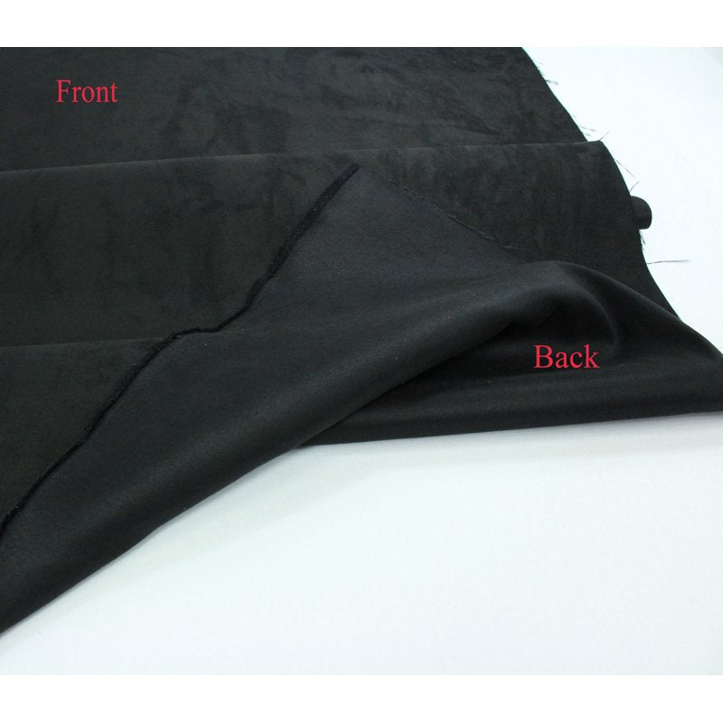 Faux Suede Microfiber Fabric by the Yard - Soft, Durable, 54-56" Width