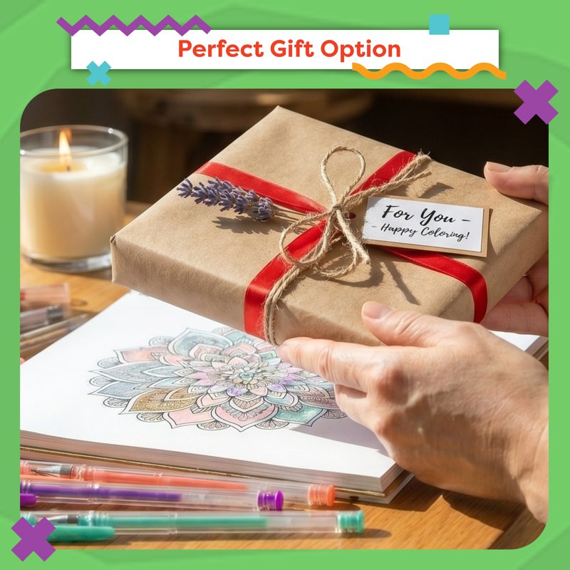 100-Pack Gel Pens Set for Coloring, Journaling & School Supplies