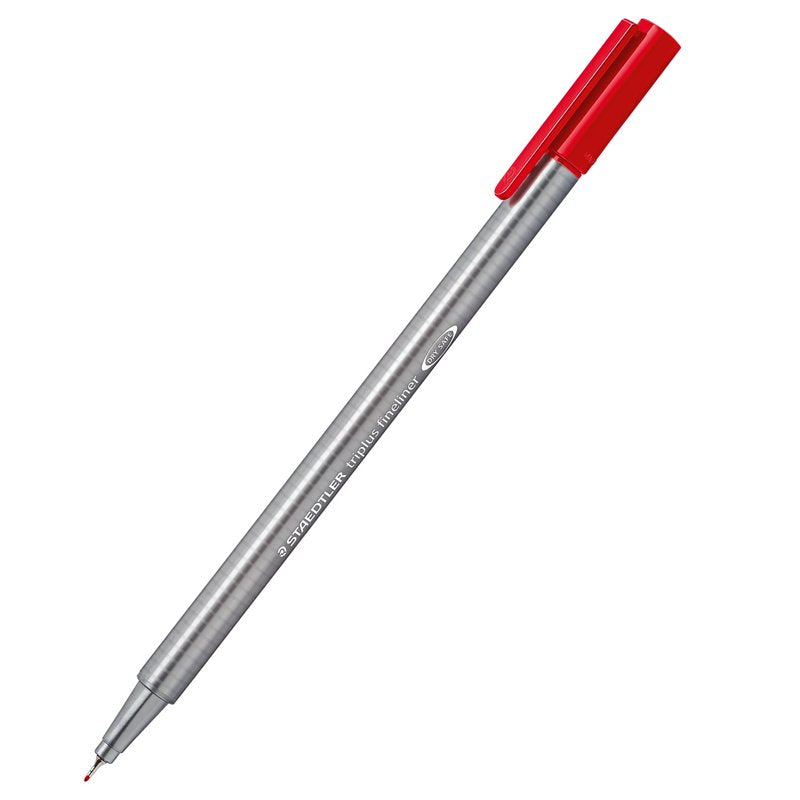 Staedtler Triplus Fineliner Marker Set - Super Fine Water-Based Ink, 20 Colors