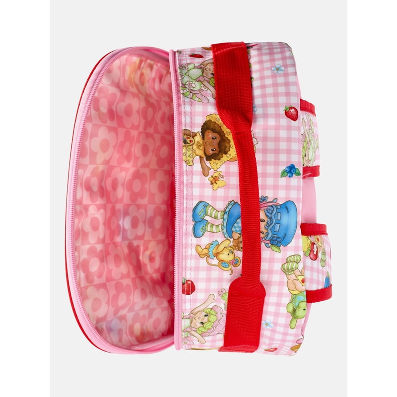 Kids Girls Gingham Backpack with Multiple Pockets for School & Travel