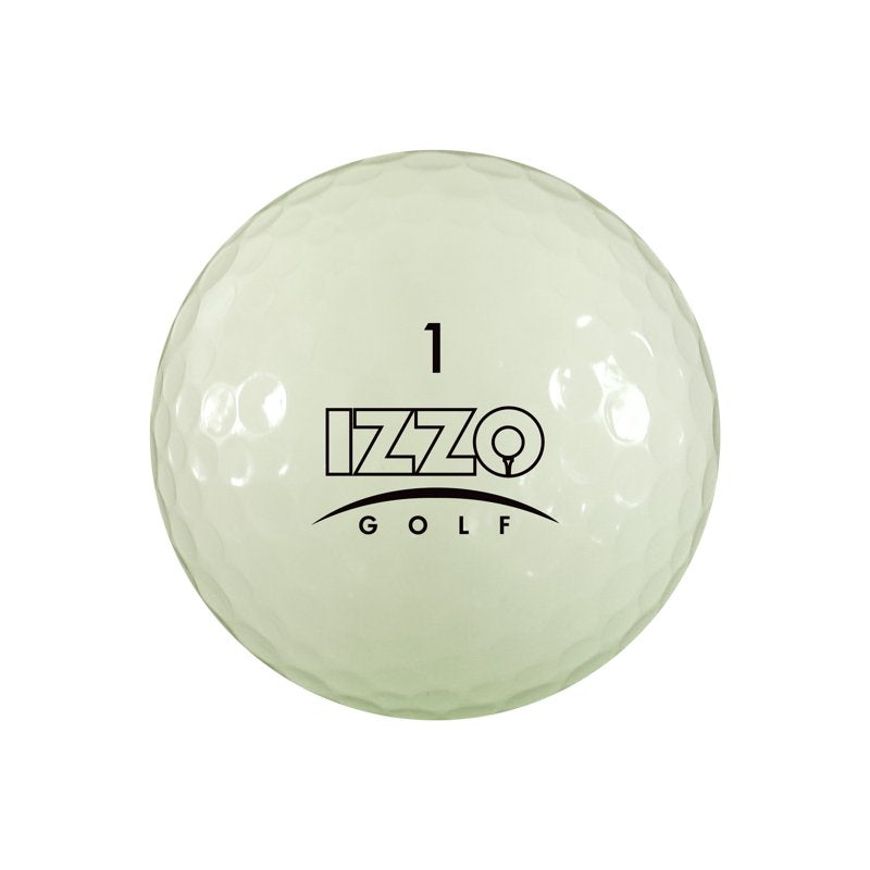 Night Golf Balls 24-Hour Performance with UV Charge & Flashlight - Real Flight & Spin